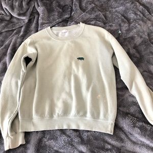 light green brandy crew neck